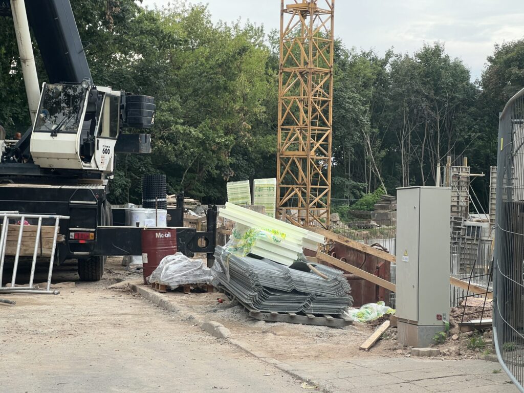 Kauko vilos (Kauko al. 2) - Multi apartment - construction photos