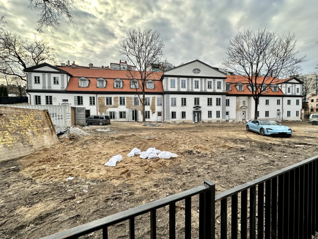 Reformatų Sinodo rūmai (Pylimo g. 7) - Multi apartment - construction photos