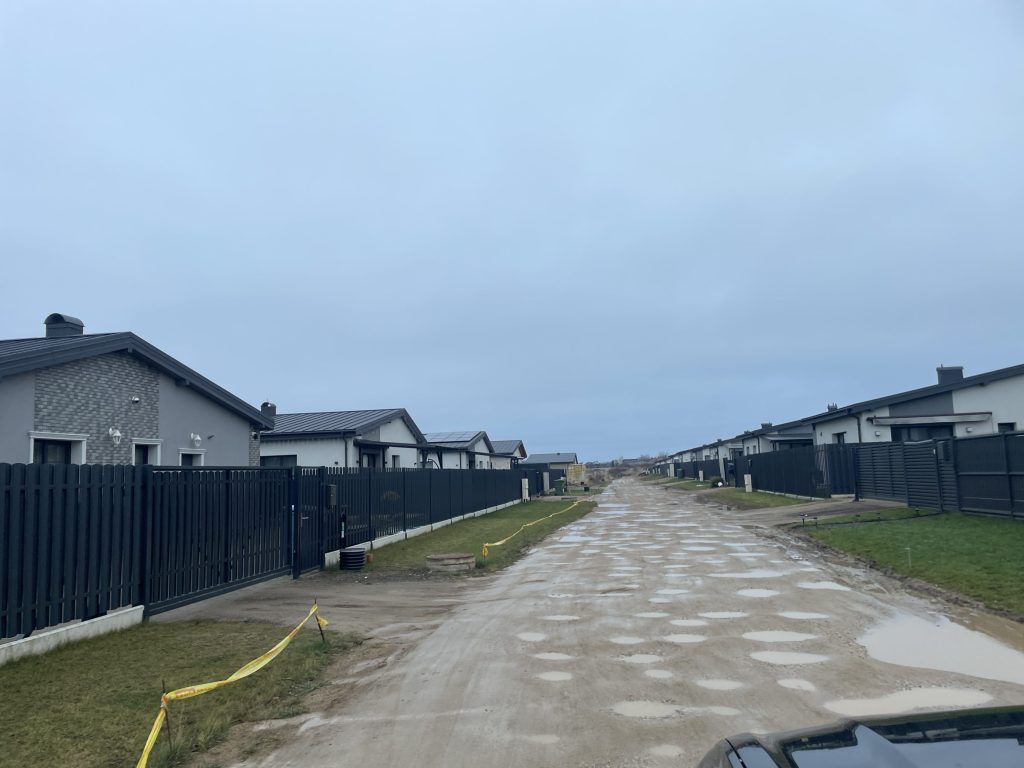 Giraitės terasos (Gervuogių g. 1, 2, 3, 5, 6, 7, 8, 9, 12 - 52 , Mėlynių g. 1, 1A, 2, 2A, 3, 3A, 4, 4A, 5, 5A - 26, 26A) - Private house community - construction photos