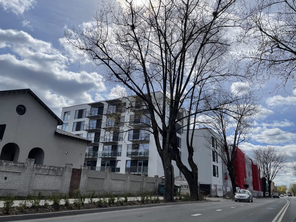 Naujamiesčio trio (Panerių g. 34) - Daudzdzīvokļu nams - būvdarbu attēli