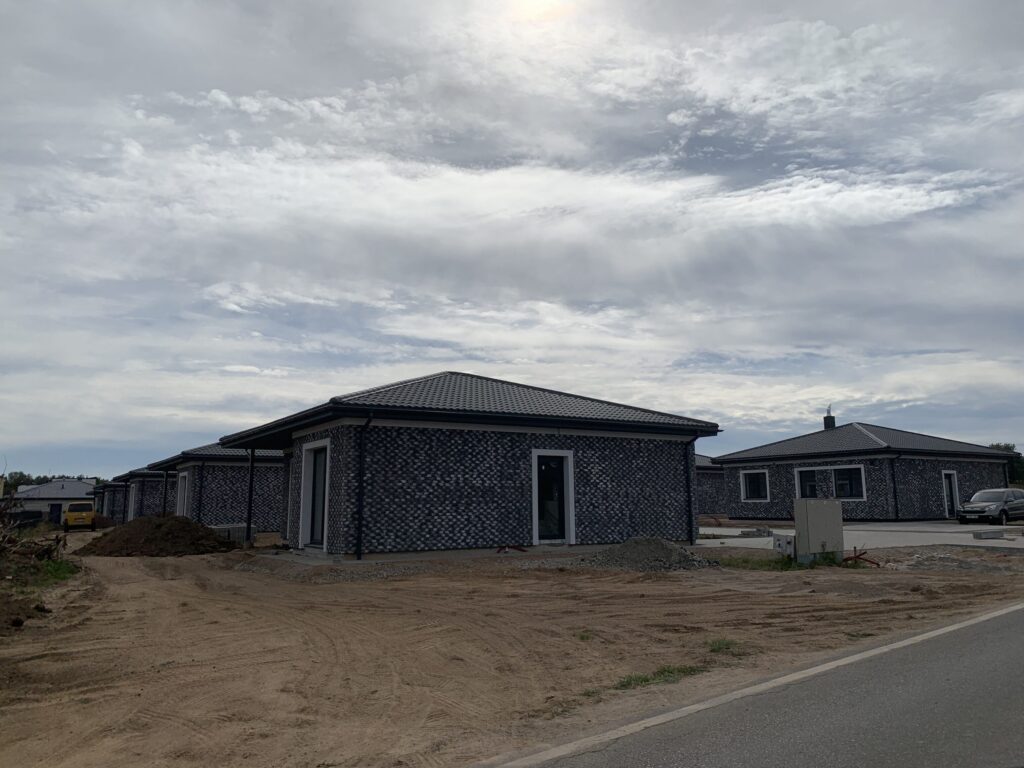 M. ir P. Šalčių g. 71 (M. ir P. Šalčių g. 71) - Private house community - construction photos