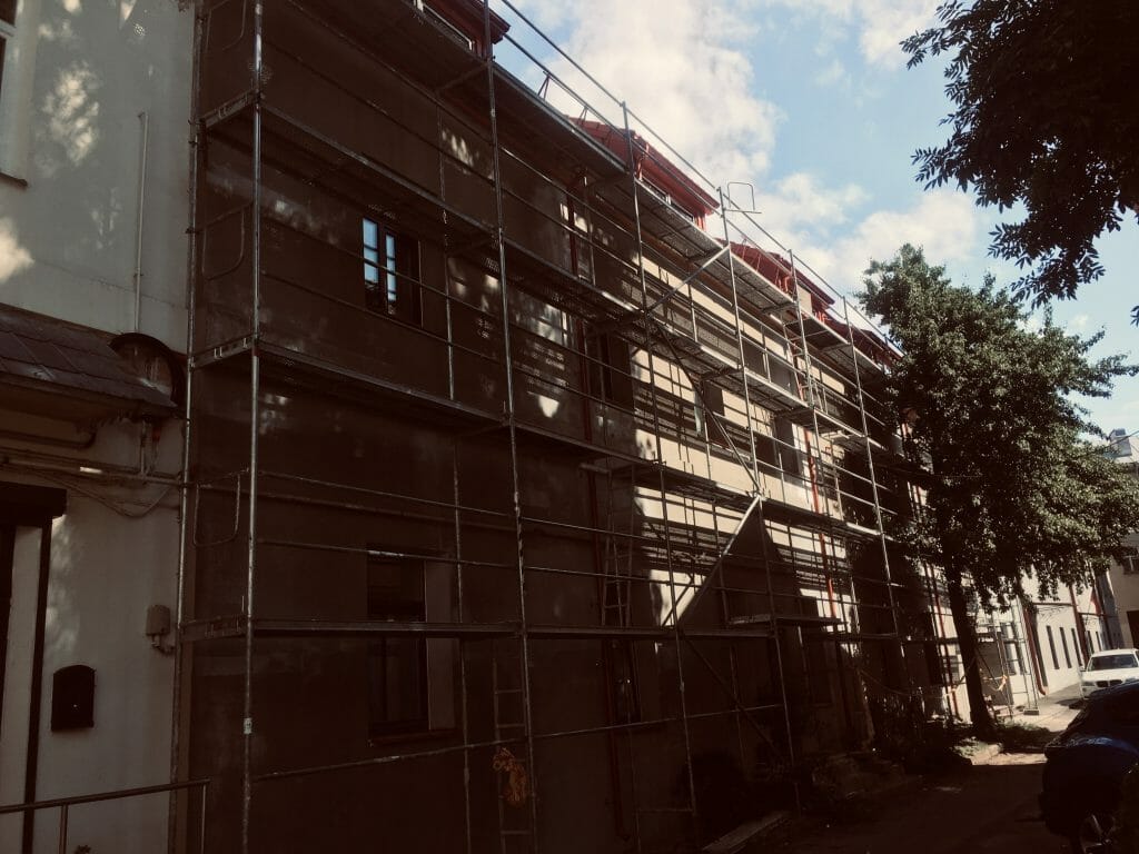 Labdarių g. 3 (Labdarių g. 3) - Hotel - construction photos