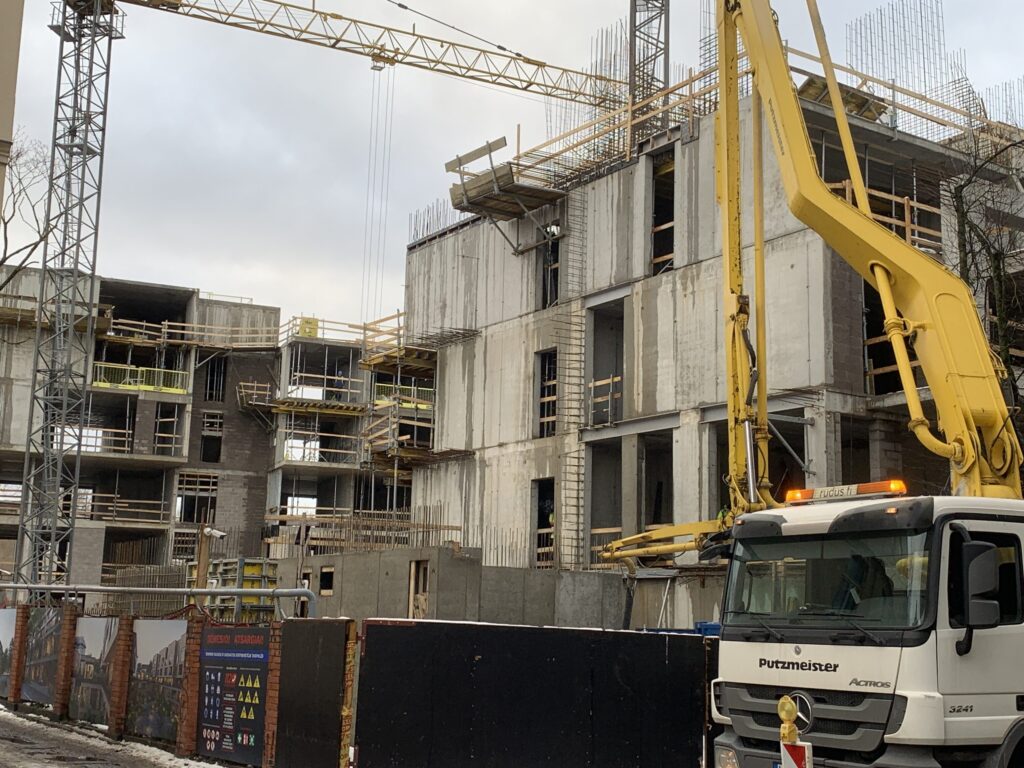 Algirdo 3 (Algirdo g. 3) - Multi apartment - construction photos