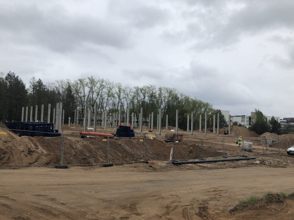 Maxima XX Molėtų pl. (Molėtų pl. 9) - Food store - construction photos