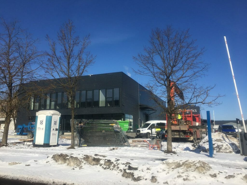 J. Dobkevičiaus g. 10 (Jurgio Dobkevičiaus g. 10) - Non-food store, Warehouse / Distribution center - construction photos