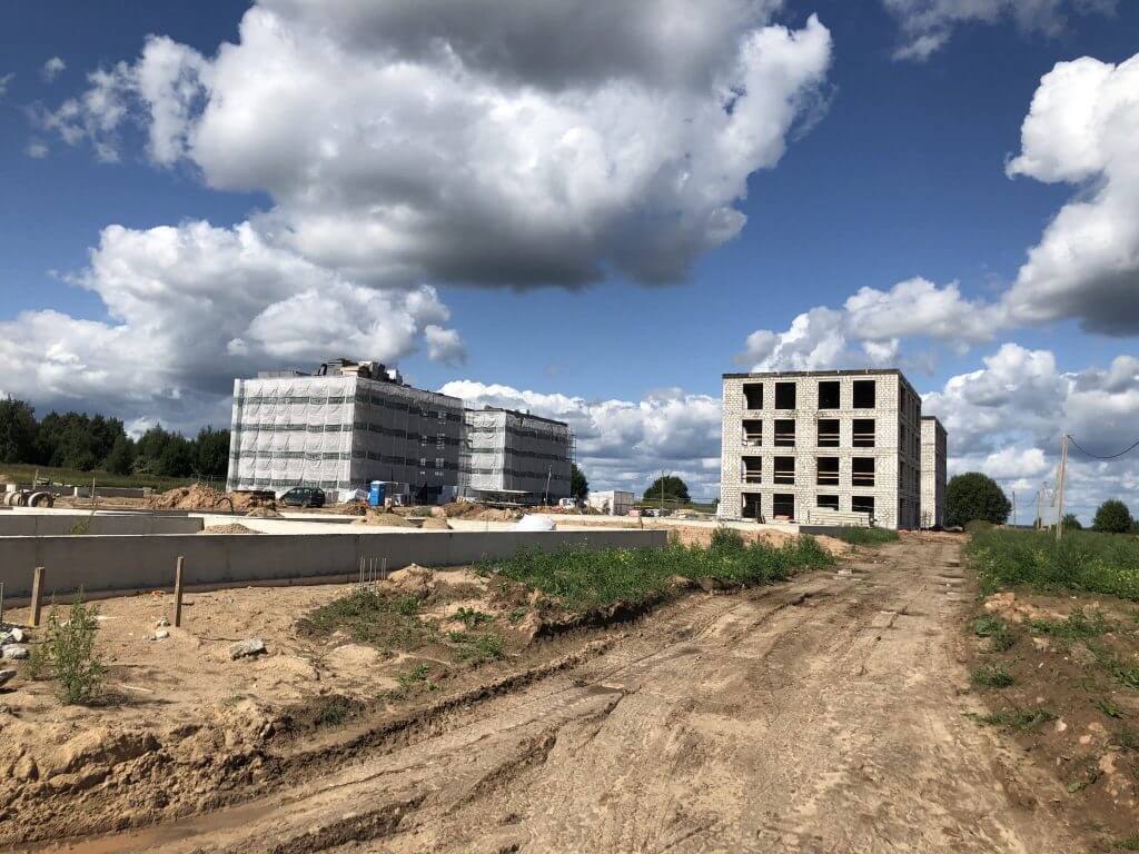 Naujosios Santariškės 1 etapas (Daujoto g. 4, 6, 8, 10) - Korterelamu - ehituse fotod