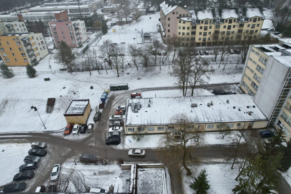 VšĮ Vilniaus miesto klinikinės ligoninės Operacinių, reanimacijos ir hemodializės priestatai (Antakalnio g. 57) - Haigla - ehituse fotod