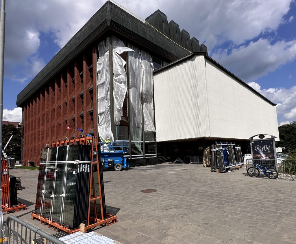 Operos ir baleto teatro rekonstrukcija (A. Vienuolio g. 1) - Kultuurikeskus - ehituse fotod