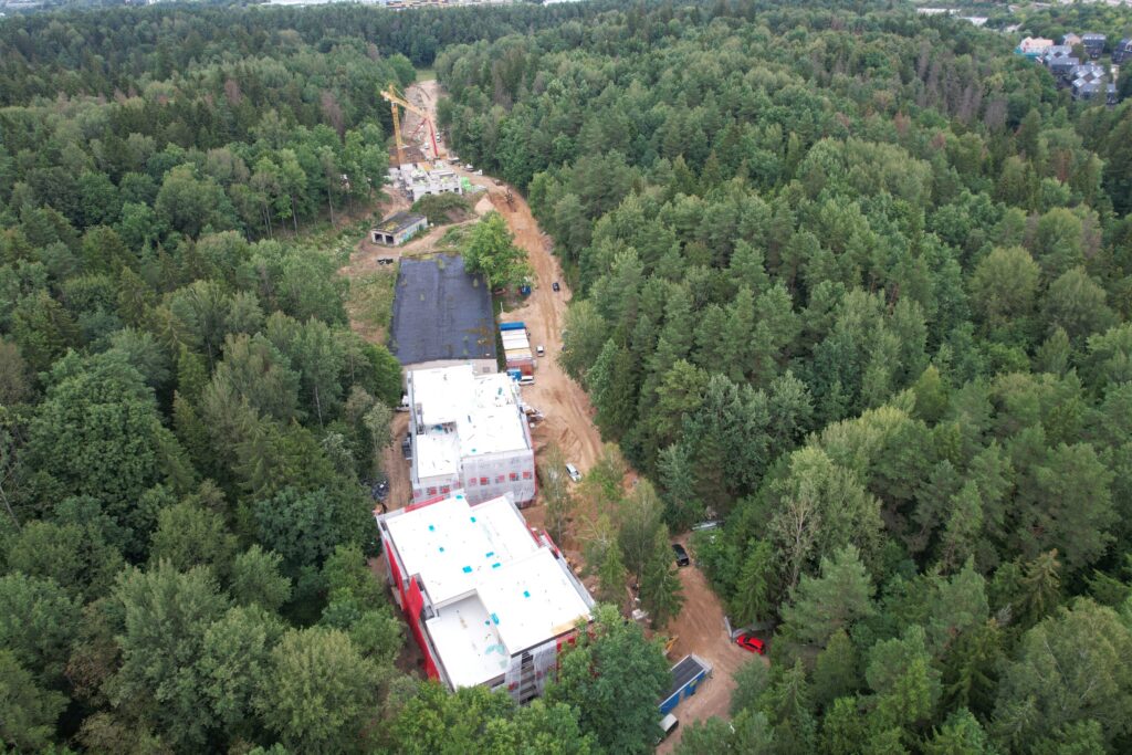 Kerų kerai 1 etapas (Paukščių takas) (Bartų g. 2) - Multi apartment - construction photos