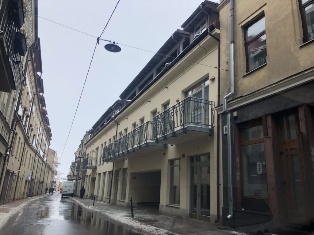 Šv. Stepono 12 (Šv. Stepono g. 12) - Multi apartment - construction photos