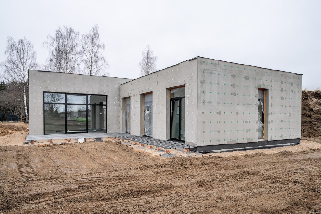 ROOTHAUS (Šermuonėlių g. 1, 2, 3, 4, 5, 6 - 19) - Privātmāju kopienas - būvdarbu attēli