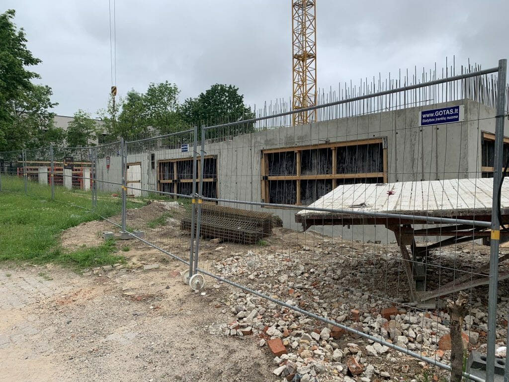 Storyline (Algirdo g. 85) - Multi apartment - construction photos