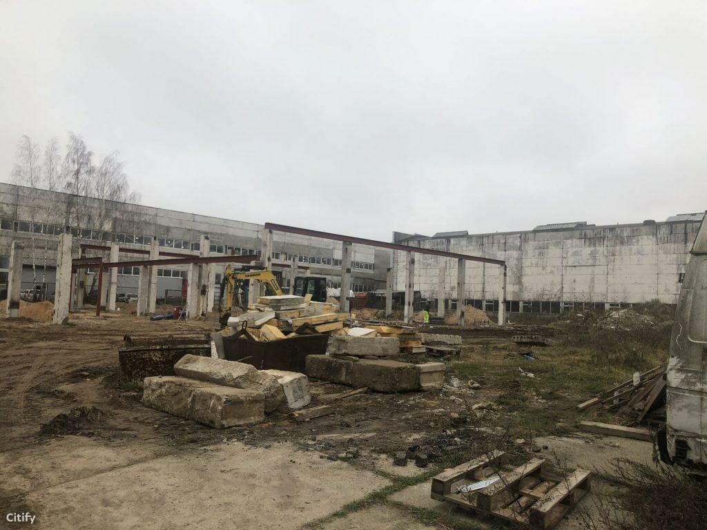 Ateities pl. 30P (Ateities pl. 30P) - Warehouse / Distribution center - construction photos