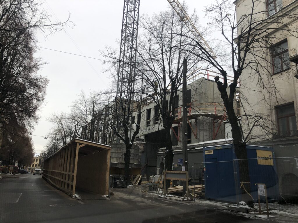 Baltas Lapas Mindaugo 4 etapas (Aguonų g. 17) - Multi apartment - construction photos