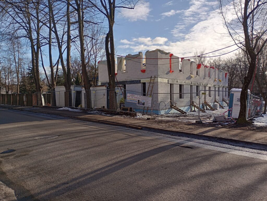 Putnu iela 3 (Putnu iela 3) - Row housing - construction photos