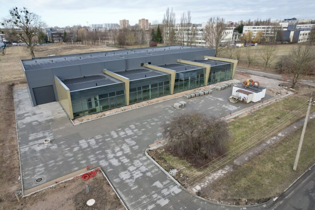 Garažų g. 7 (Garažų g. 7) - Shopping center - construction photos