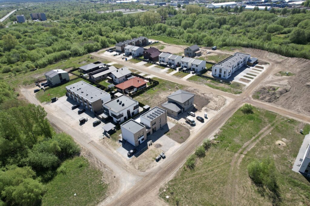 Karlskronos, Irklų, Kurėnų, Jachtų, Škunų, Kapitonų, Jungų gatvių įrengimas (Karlskronos g., Irklų g., Kurėnų g., Jachtų g., Škunų g., Kapitonų g., Jungų g.) - Street - construction photos