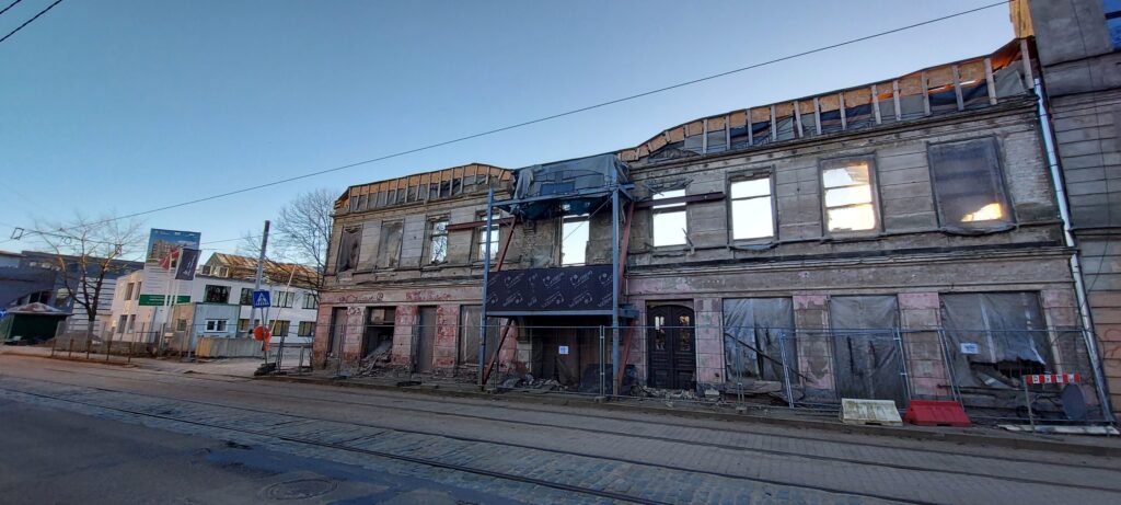 Pētersala - 2. ēka "Amia" (Pētersalas iela 3A) - Daugiabutis - statybų nuotraukos