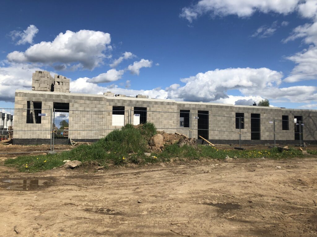 Dituvos kvartalas 6 etapas (Vorupės g. 33, 35) - Rindu mājas - būvdarbu attēli