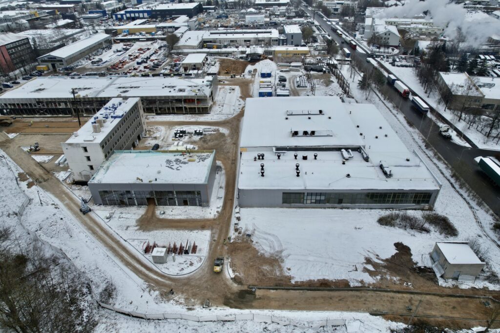 eMarket City 1 etapas (Eišiškių pl. 36) - Shopping center, Warehouse / Distribution center - construction photos