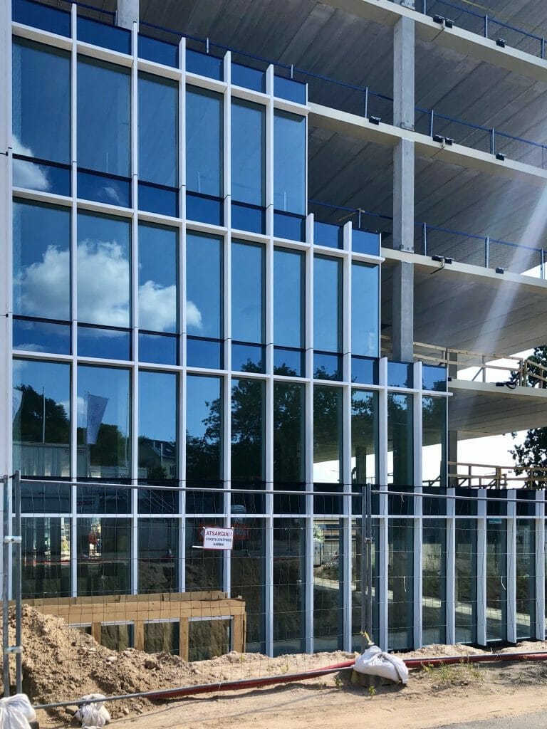 CORE (Ukmergės g. 126) - Office center - construction photos