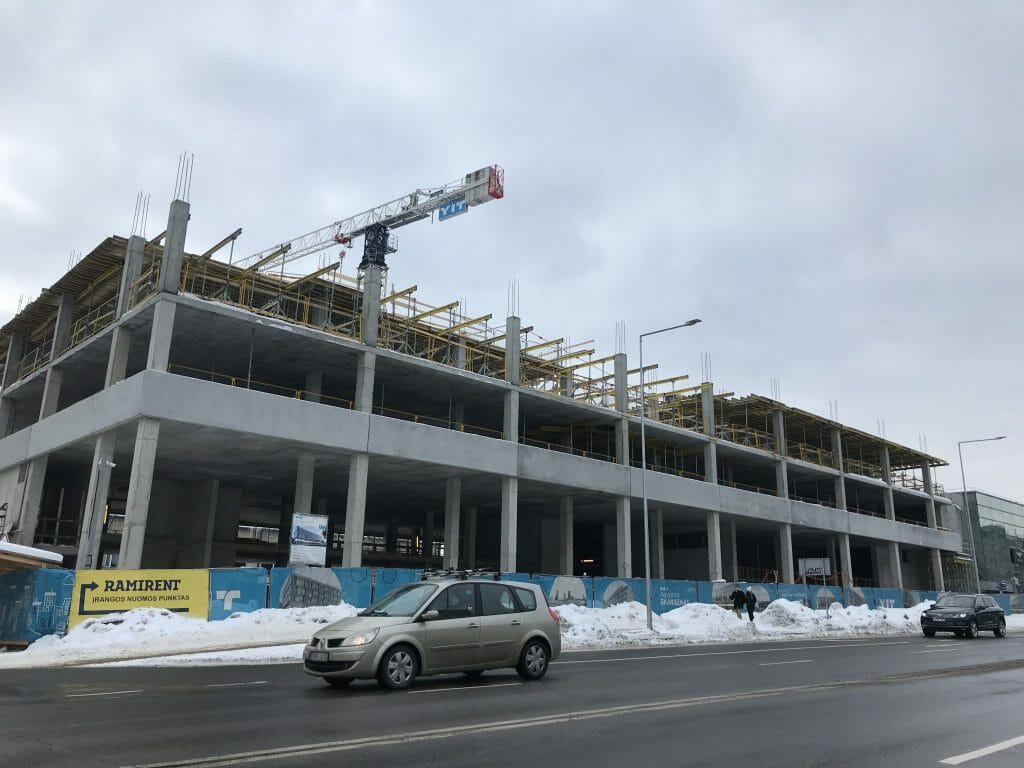 Žalgirio 112 (Žalgirio g. 112) - Biroju centrs - būvdarbu attēli