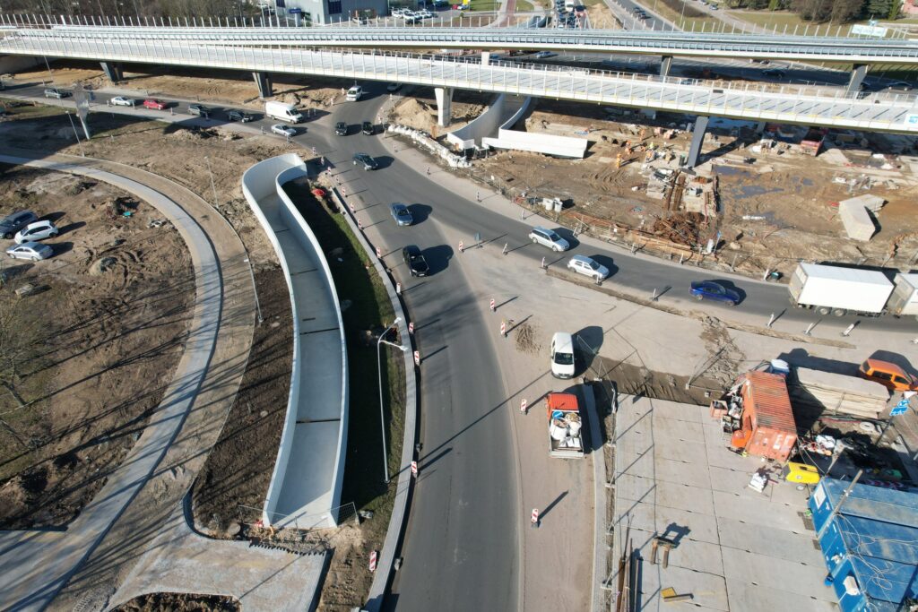 Baltijos pr. žiedinė sankryža (Baltijos pr., Šilutės pl.) - Road - construction photos