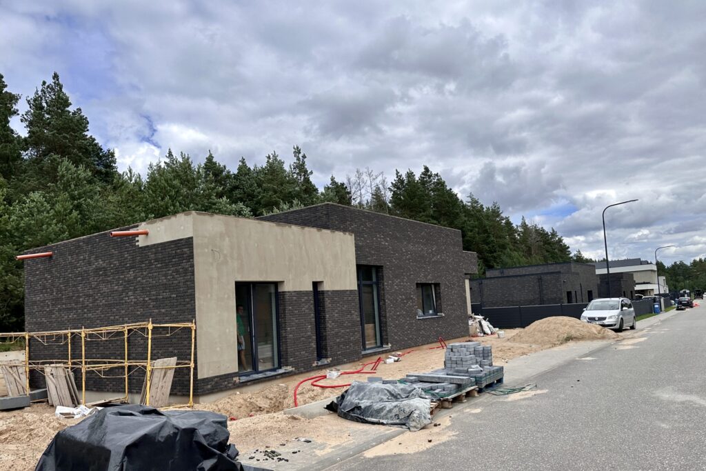 Norkų g. 8, 10, 12, 14 (Norkų g. 8, 10, 12, 14) - Privātmāju kopienas - būvdarbu attēli