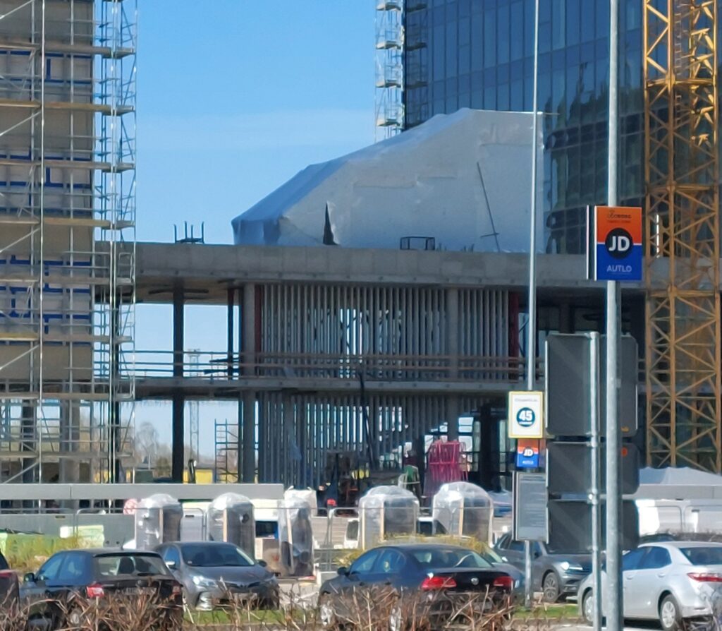 Elemental Business Centre (Skanstes iela 25) - Office center - construction photos