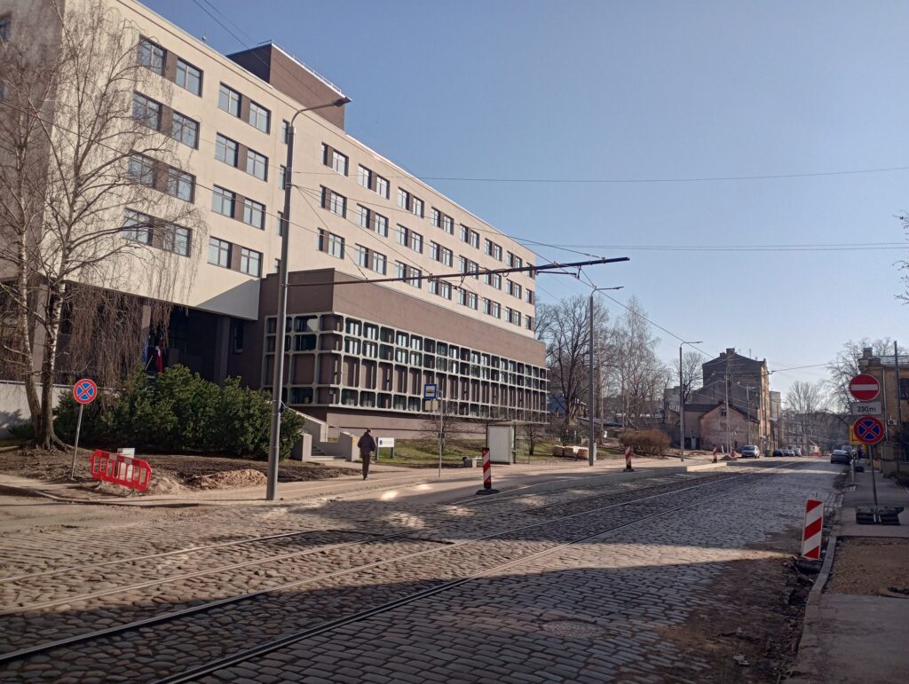 7. tramvaja maršruts - Rīgas tramvaja infrastruktūras pielāgošana zemās grīdas tramvaja parametriem (Latgales iela) - Railroad, Street - construction photos