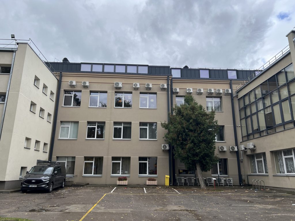 Kauno Tarptautinė gimnazija (Vytauto pr. 50) - Primary and secondary education - construction photos