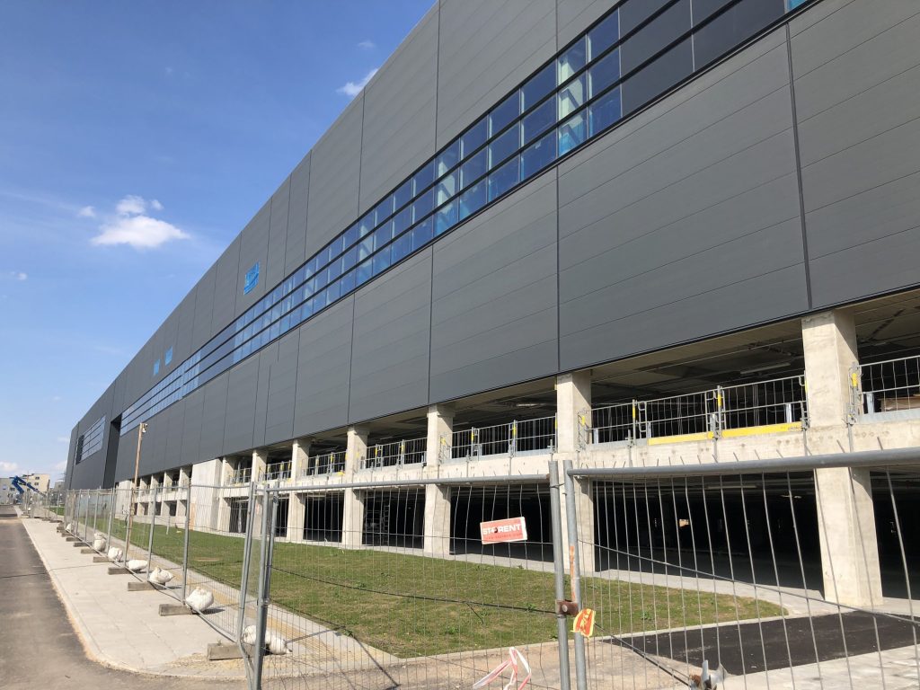 Vilnius OUTLET (Vytauto Pociūno g. 8) - Shopping center - construction photos