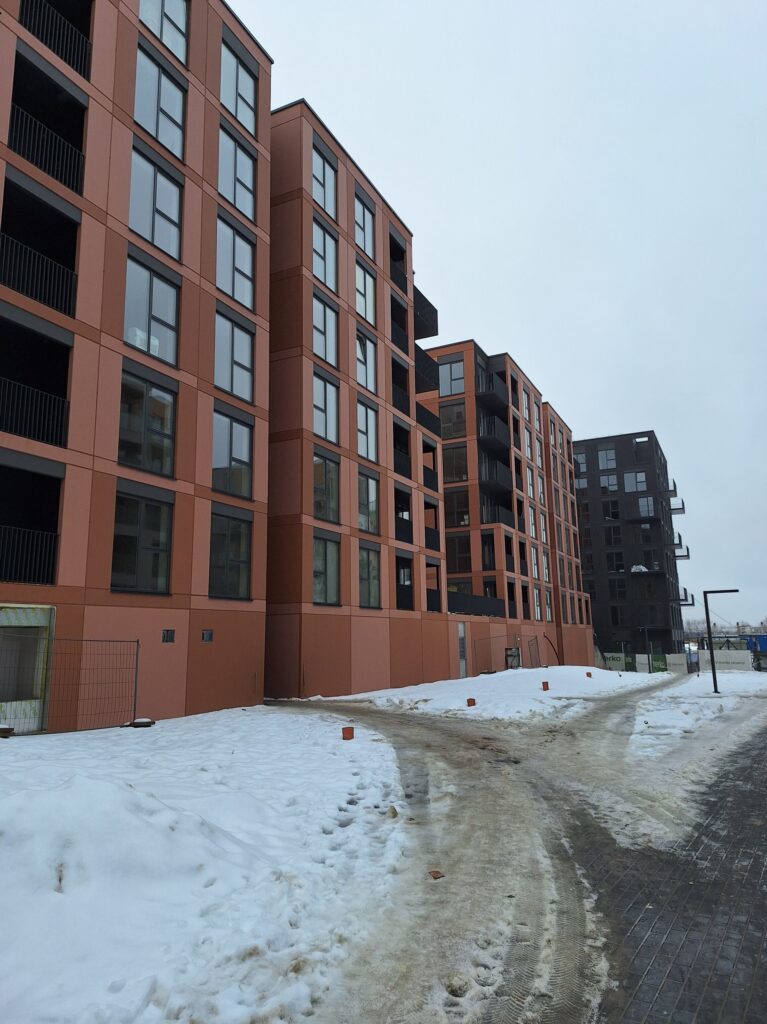 Vilnelės skverai 2 etapas (Manufaktūrų g. 7) - Multi apartment - construction photos