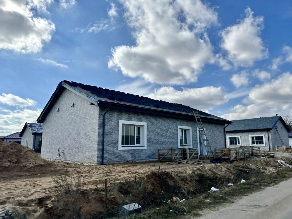 Grendavės g. 34A, 34A, 34C, 34D, 34E (Grendavės g. 34A, 34A, 34C, 34D, 34E) - Private house community - construction photos