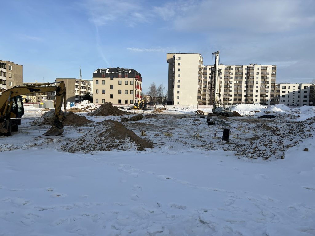 Lopšelis - darželis Pajautos g. (Pajautos g. 7) - Pamata vai vidējā izglītība - būvdarbu attēli