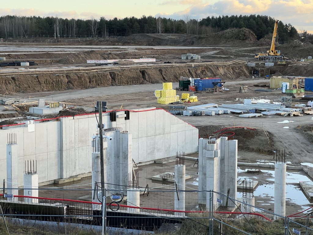 Daugiafunkcis sveikatinimo, ugdymo, švietimo, kultūros ir užimtumo kompleksas 1 etapas (stadionas) (Ozo g. 27) - Stadium - construction photos