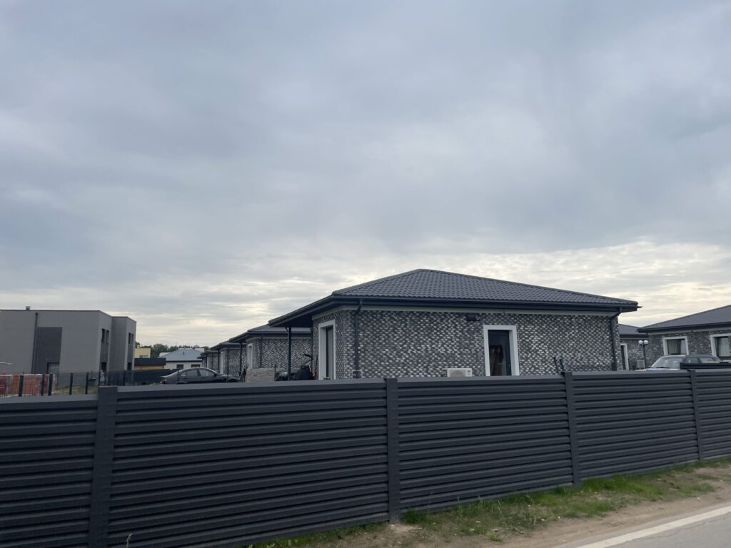 M. ir P. Šalčių g. 71 (M. ir P. Šalčių g. 71) - Private house community - construction photos