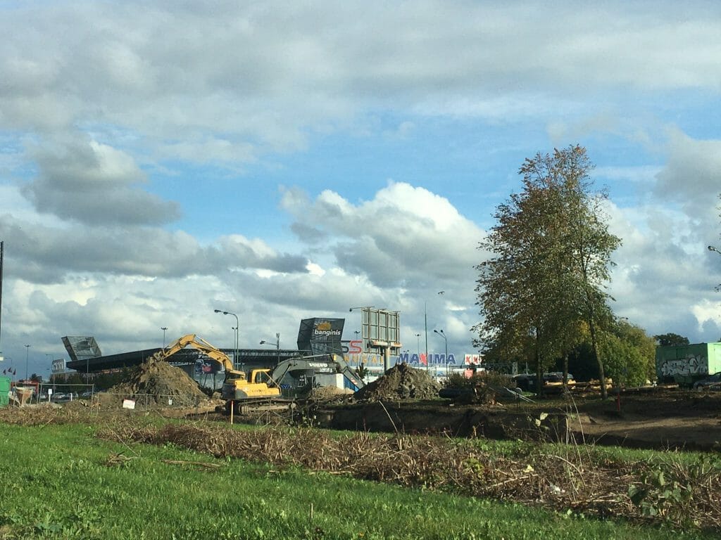 Baltijos pr. žiedinė sankryža (Baltijos pr., Šilutės pl.) - Road - construction photos