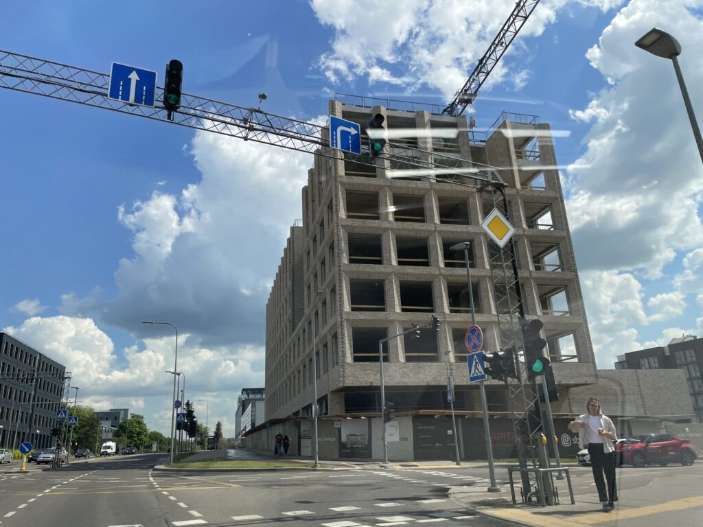 Sand Offices (Žalgirio g. 114) - Office center - construction photos