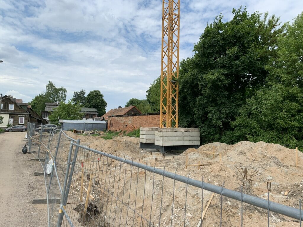 K50E (Kalvarijų g. 50E) - Multi apartment - construction photos