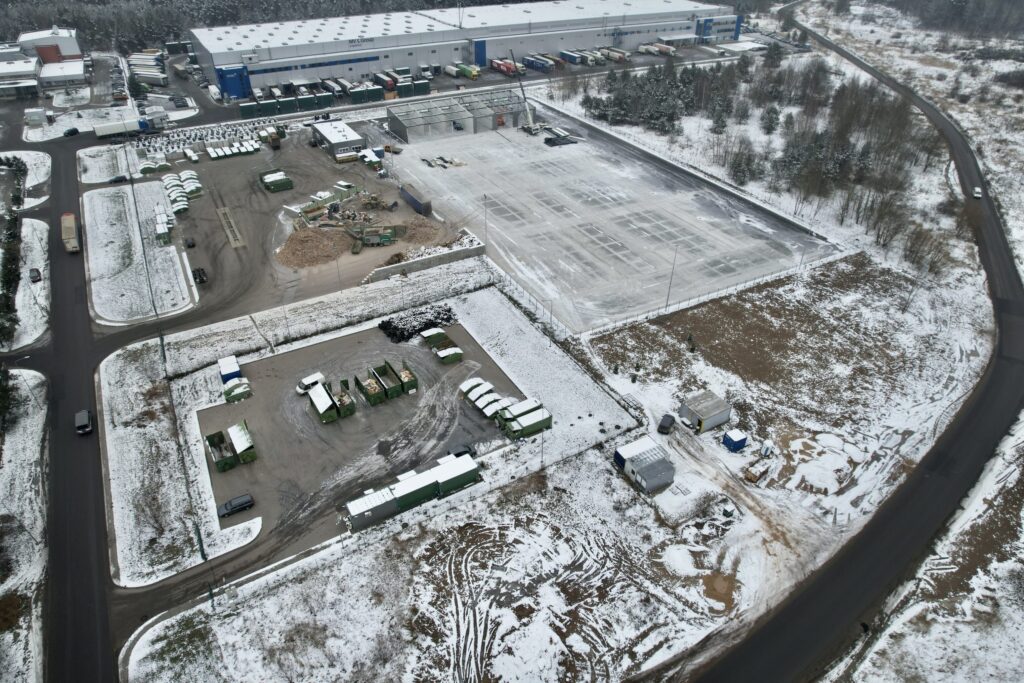VAATC didelių gabaritų atliekų aikštelė V. A. Graičiūno g (V. A. Graičiūno g. 36D) - Taaskasutuskeskus - ehituse fotod