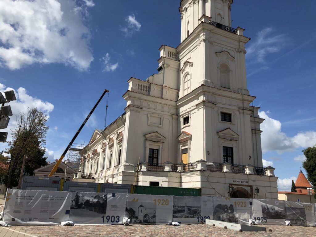 Kauno rotušė (Rotušės a. 15) - Museum - construction photos