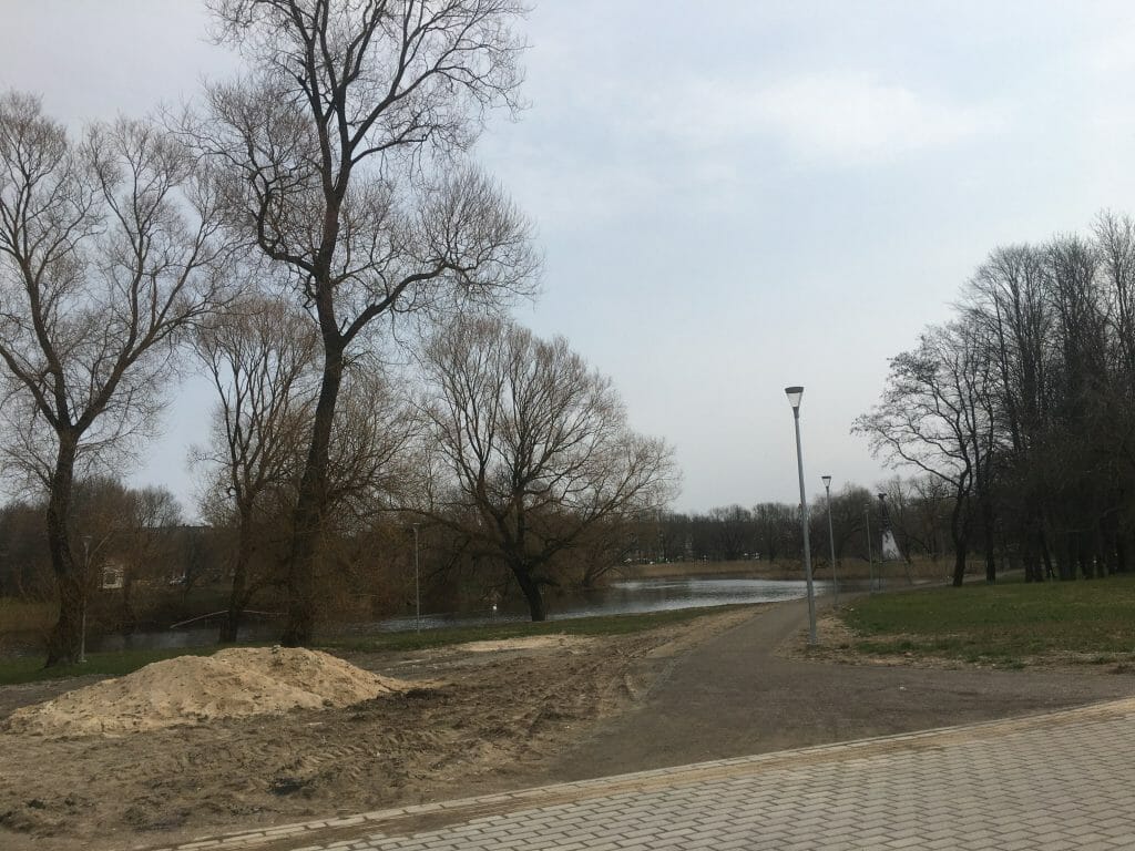 Malūno parkas 2 etapas (Mokyklos g.) - Park - ehituse fotod