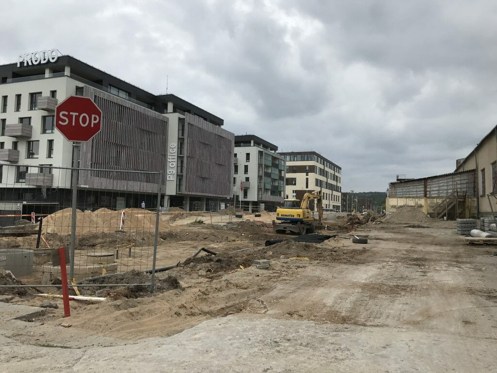 Manufaktūrų g. (Manufaktūrų g.) - Bike path, Street - construction photos