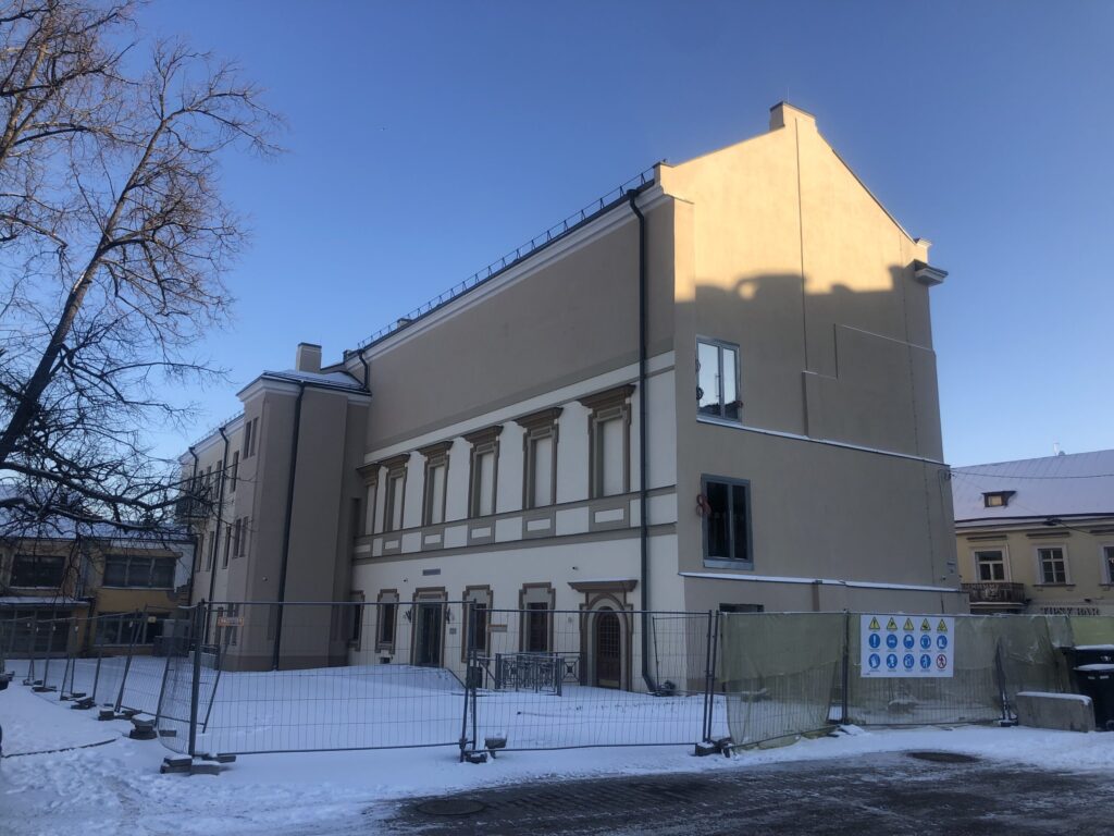 Radvilų rūmų pietų korpuso ir rytų paviljono atkūrimas (Vilniaus g. 24) - Museum - construction photos