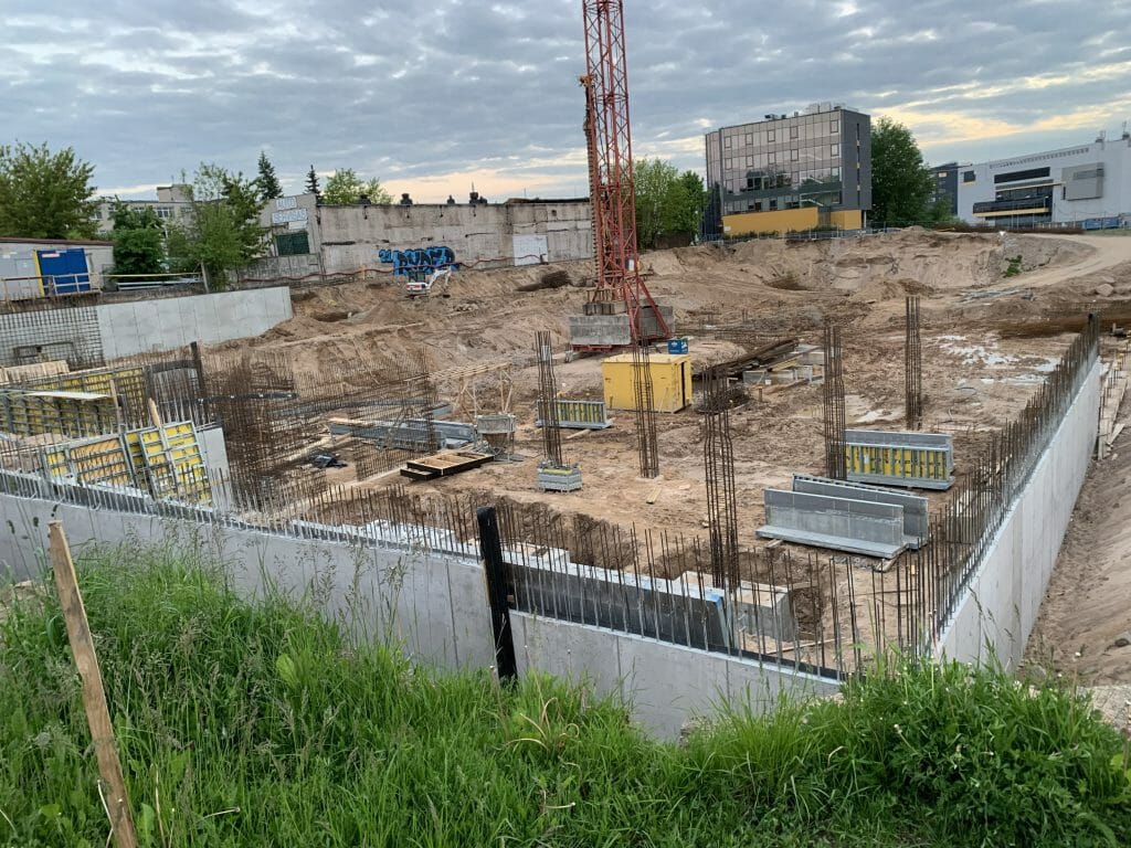 Ozo gama (Kalvarijų g. 204B) - Viešbutis, Daugiabutis - statybų nuotraukos