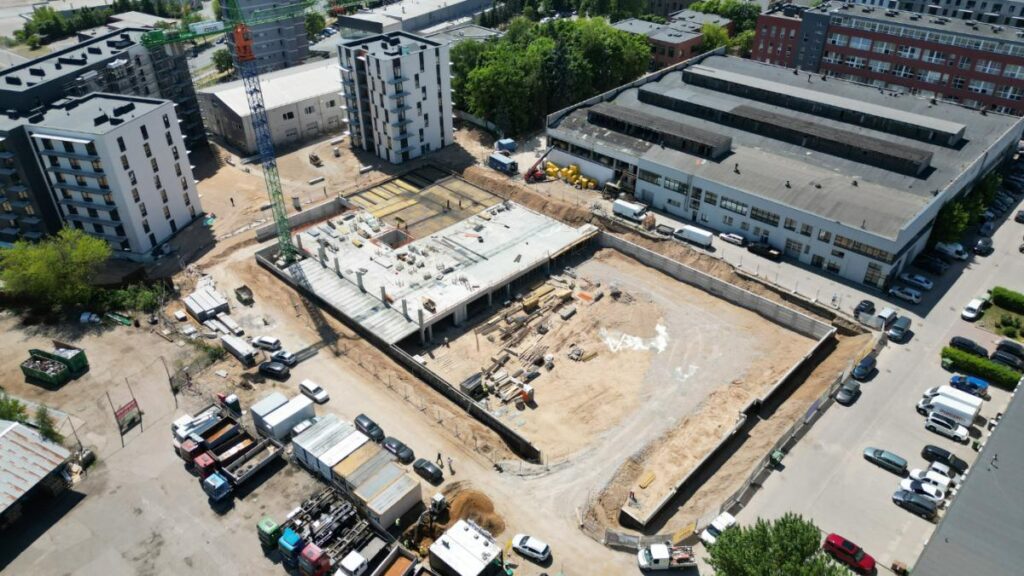 CITUS Kaip Niujorke 2 etapas (Riterių g. 12) - Multi apartment - construction photos