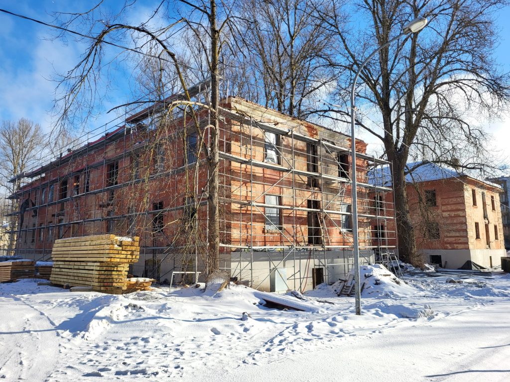 Katrīnas Dārzi (Katrīnas dambis 26 k-2) - Multi apartment - construction photos