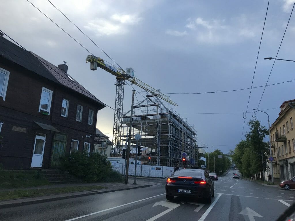 Kęstučio g. 32 (Kęstučio g. 32) - Office center - construction photos