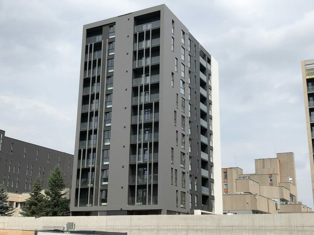 Viršuliškių stogai (Viršuliškių g. 38) - Multi apartment - construction photos